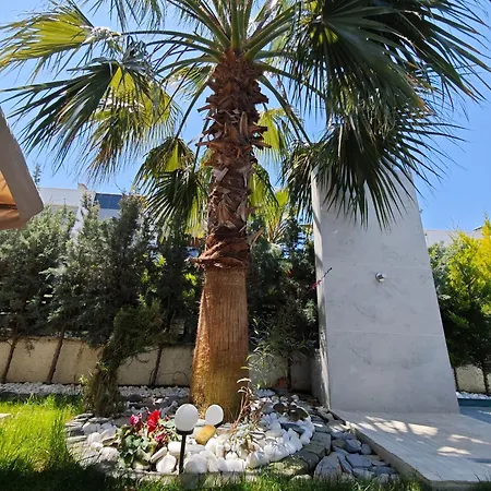 Roza Private Pool Entrance Villa Kusadası